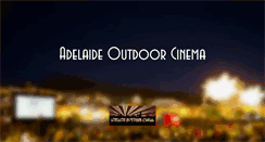 Desktop Screenshot of adelaideoutdoorcinema.com